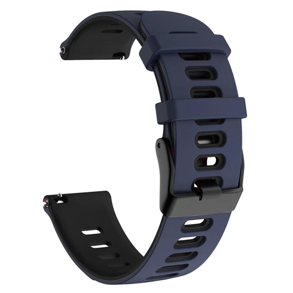 20mm 22mm Silicone Strap For Garmin Venu 4 45mm 3 2 SQ Vivoactive 4 5 6 Active 6 5 Forerunner 265 570 165 255 Sports Wrist Bands