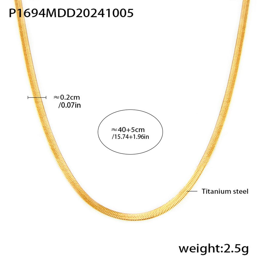 1Pc Handmade Natural Stone Chain Necklace Stackable Gold Color Chain Beaded Collarbone Necklace Jewelry Gifts for Women Girls