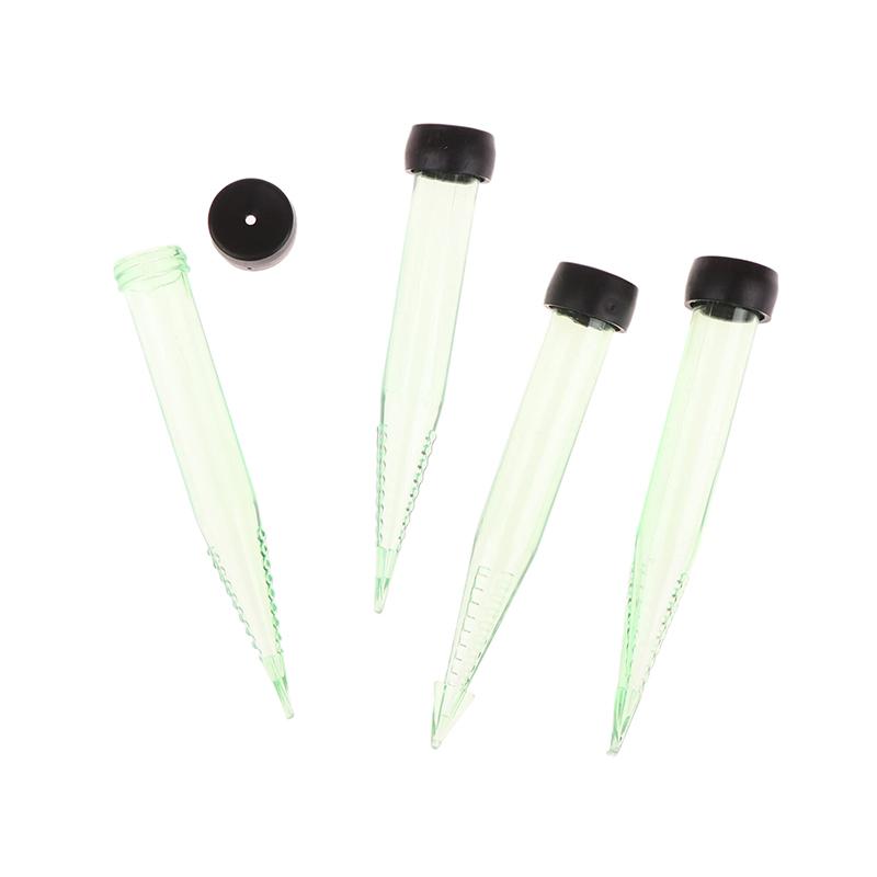 10 Stück Blumenwasserröhrchen für Blumenarrangements, einzelne Rose, konische Wasserfläschchen, Blumenpicks, frische Blumen, DIY-Wasserröhrchen