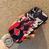 Black Soft Phone Cover Case for iPhone 7 8 17Air 15 16 14 Plus XR 13 12 11 17 Pro Max XS Max Anime N-NARUTOS