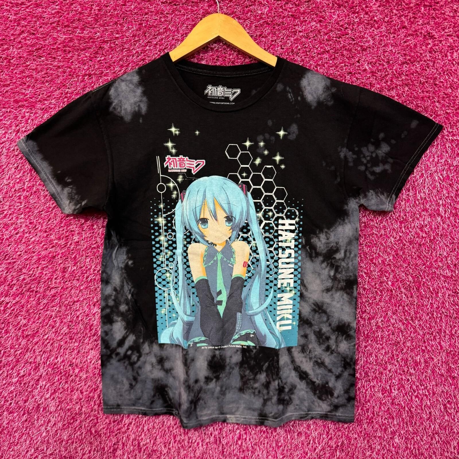 

Hatsune Miku The Virtual Idol Chibi Style Anime Bleach Dye M XL