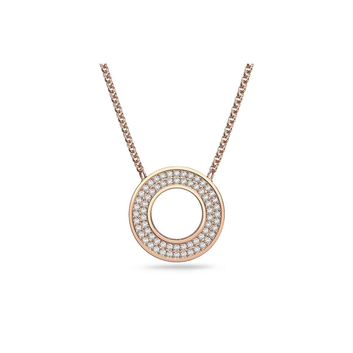 Swarovski Admiration Crystal Necklace Women necklace Rose-Gold 5636958 Box