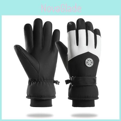 Luvas de Snowboard Impermeáveis Touchscreen Quentes Esportes ao Ar Livre Para Homens Mulheres