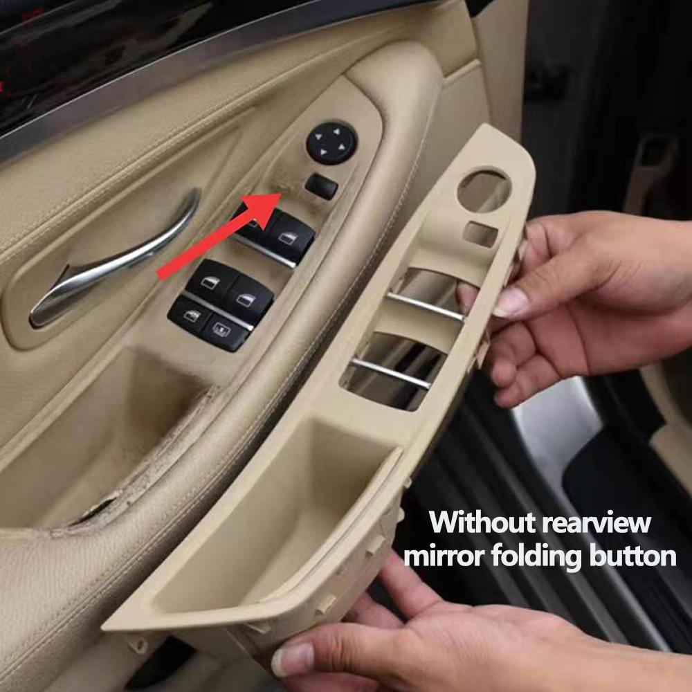 LHD Car Interior Driver Door Pull Handle Armrest Panel Trim for BMW 5 Series F10 F11 F18 520 523 525 528