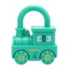 Children's Early Education Number Match Key Lock Toy for Toddlers - Ideal for Ages 1+ (Small Toy Car Design)