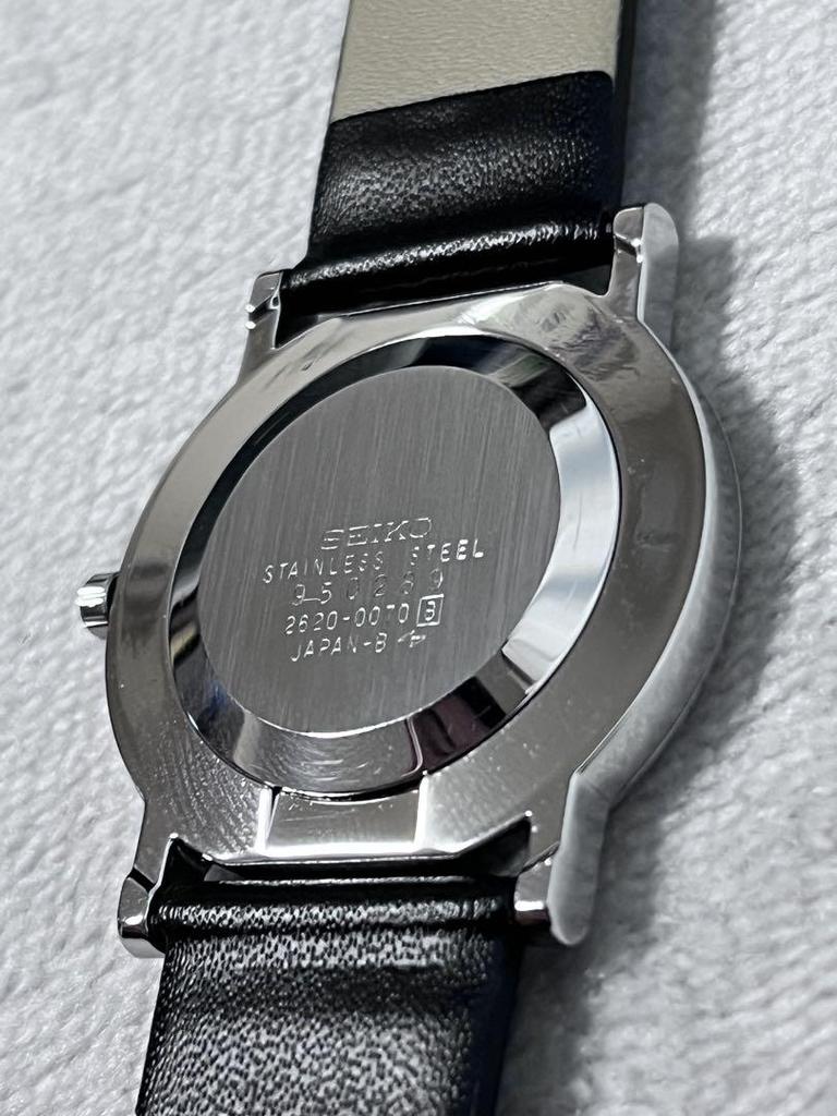 [USED] Working SEIKO Chariot 2620-0070 Quartz Wristwatch