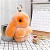 Jewelry Ornament Fluffy Toy Doll Plush Bunny Keyring Plush Bunny Keychain Rabbit Fur Keychain