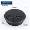 ABS Plastic Round Cable Hole Cover for Desk and Furniture