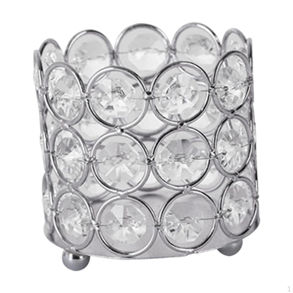 Candle Holder Cosmetics Brushes Storage Stationery Organizer European Style Makeup Brush for