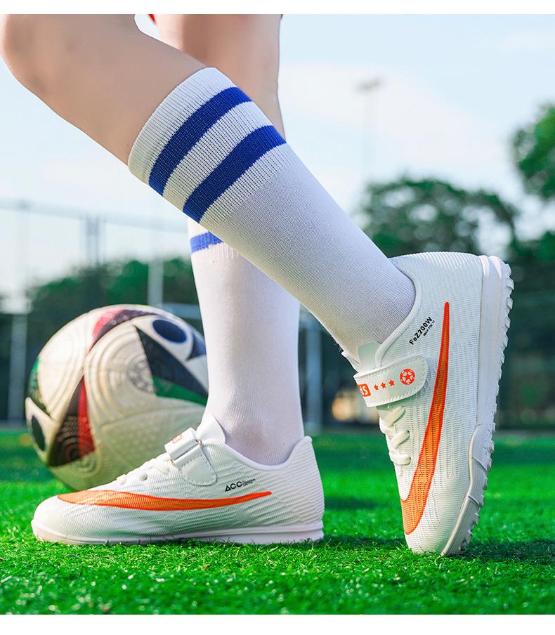 Teacher-Approved Velcro Studded Football Shoes for Students & Children