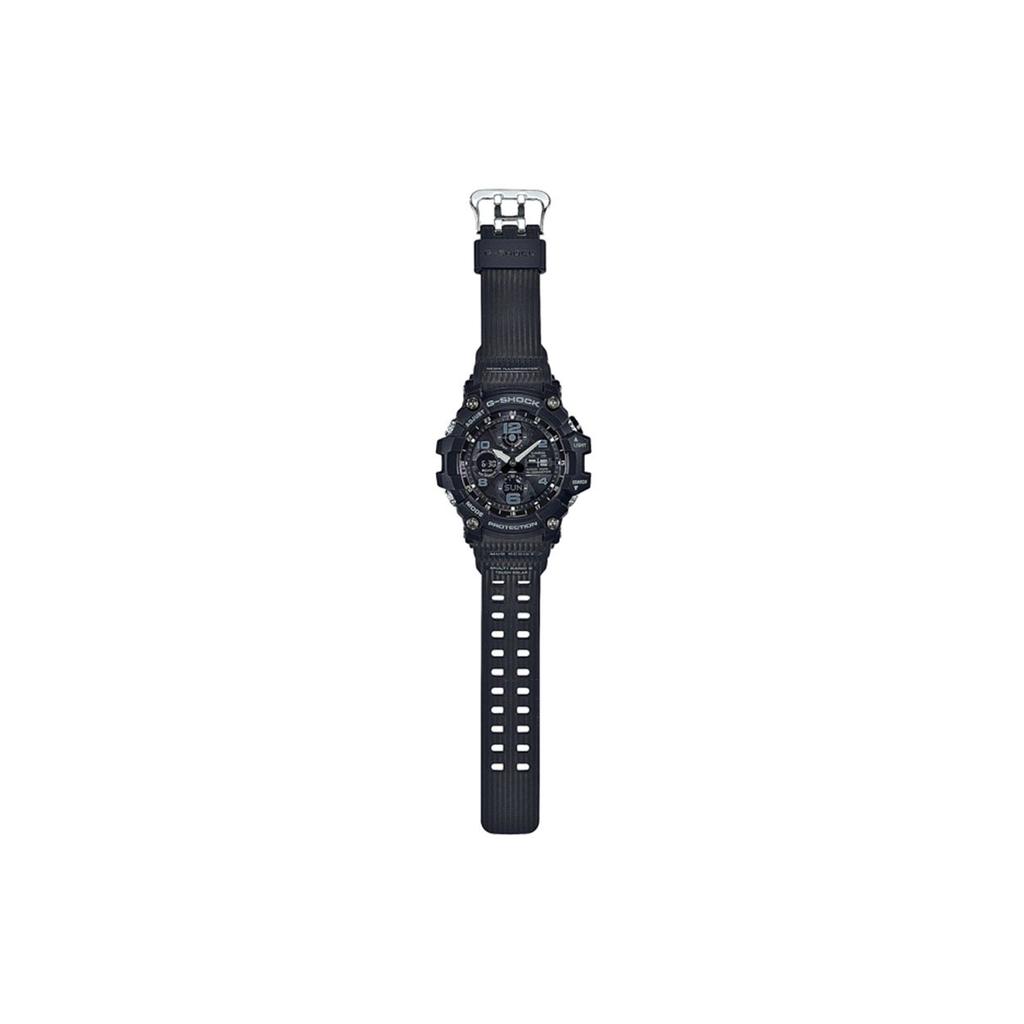 G-Shock Land Series Mudmaster Multi-Function Solar Quartz Movement Rubber Strap Men watches Black GWG-100-1APRT