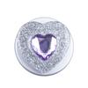 MagSafe Magnetic Phone Holder with Sparkling Rhinestones and Foldable Love Heart Design