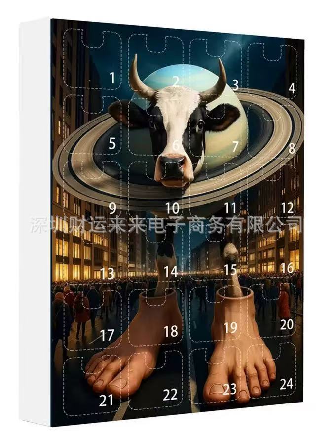 Italian Brainrot Advent Calendar Tungtung Sahur Tralalelo 24 Days Advent Calendar Monsters Figurine Christmas Birthday Gift