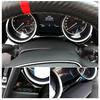 For Toyota Camry 2018-2021 Black Titanium Dashboard Panel Frame Cover Trim 3pcs