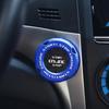 Car Start Button Cover - Engine Start Stop Button Cover Scratch Resistant, Car One