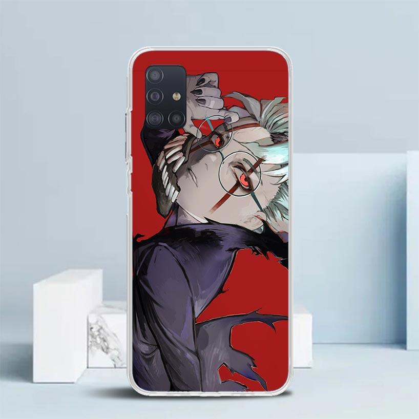 Anime D-Dandadans Okarun Phone Case For Samsung Galaxy A52 A32 A22 A12 A51 A50S A30S A10S Note 20 Ultra 10 S10 Plus A31 A20 A71
