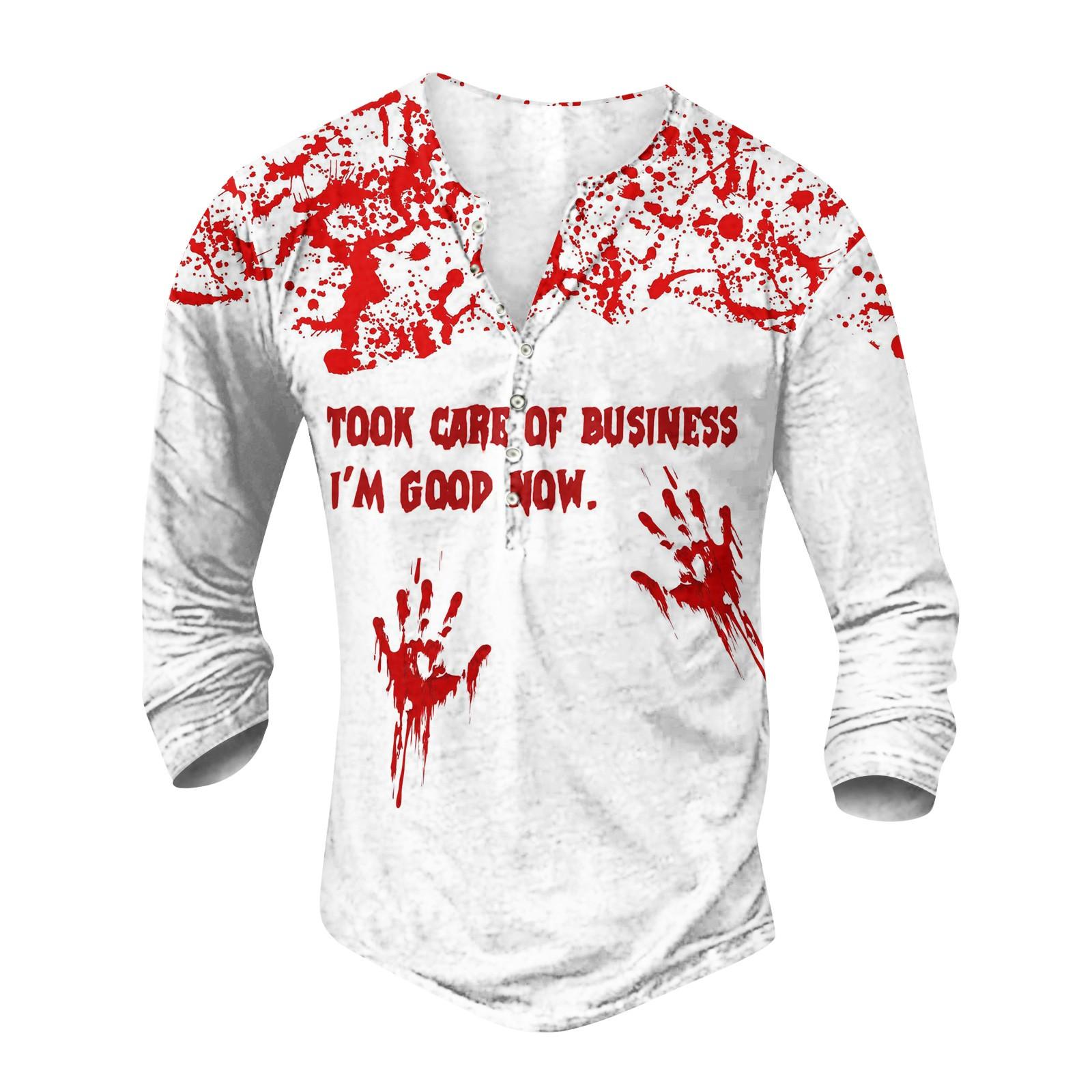 Мужская футболка с принтом на открытом воздухе — фото 4