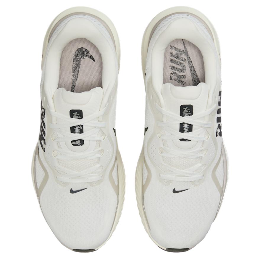 Nike Zoom Structure 26 Abrasion Resistant Breathable Support Running Shoes Unisex White Black Sneakers casual IB5698-100