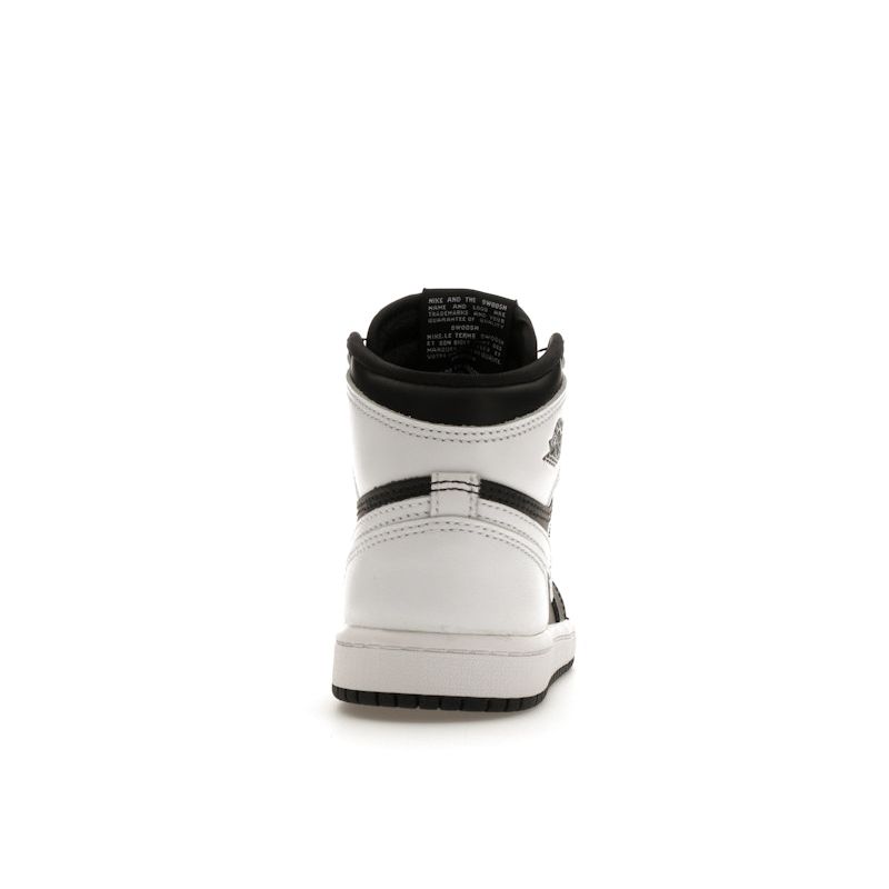 Air Jordan 1 Retro High OG PS Black White 2.0 Kids Sneakers FD1412-010