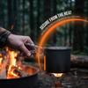 Aluminum Alloy Pot Clamp Portable Pan Grip Handle Durable Pot Gripper  Outdoor Cooking