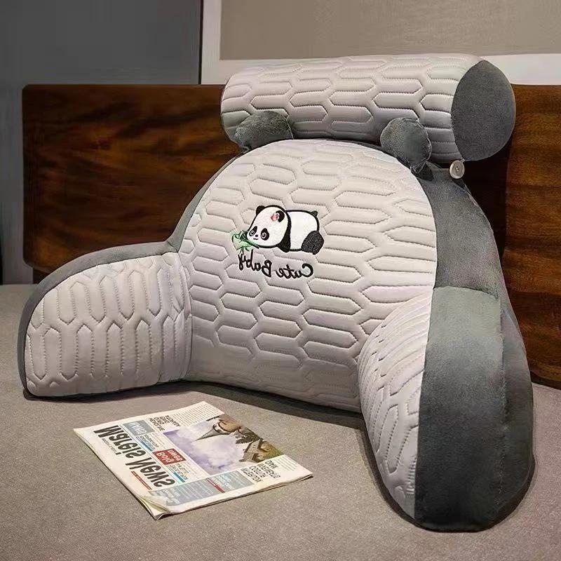 

Подушка для изголовья кровати, мягкая сумка с большой спинкой для защиты талии кровати. Сезонная доступность подушек 60x40x25cm