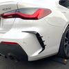 Per BMW Serie 4 G22 G23 425i 430i M440i M Sport 2021-2024 Splitter Lip Spoiler Body Kit Presa d'Aria Adesivo