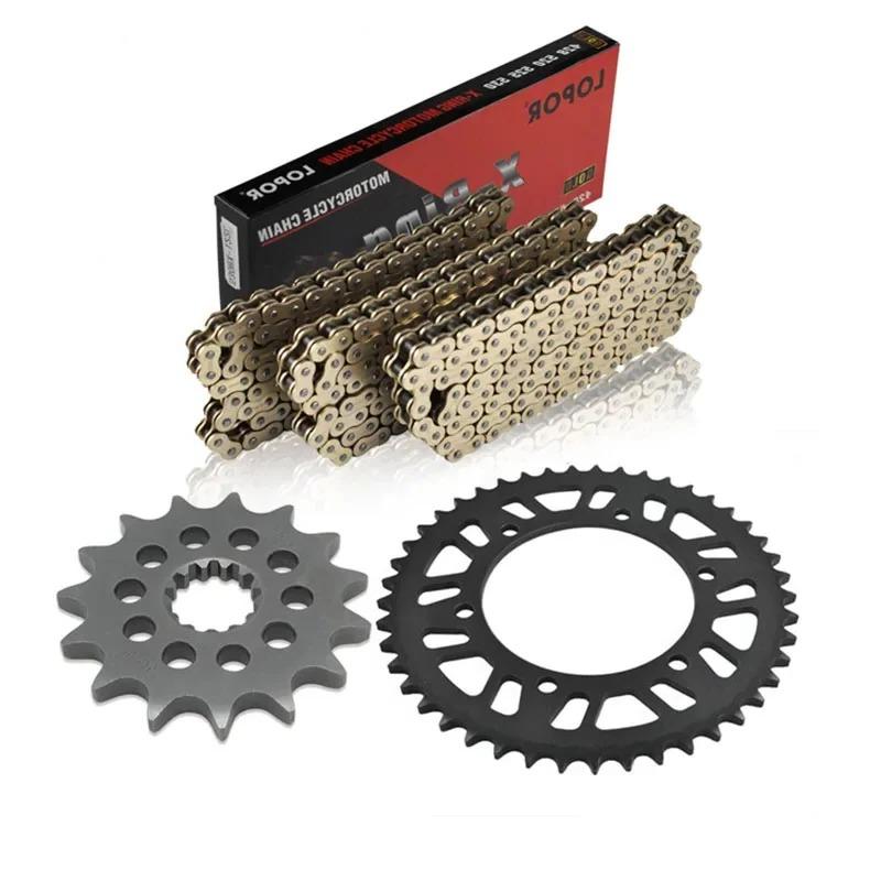 For BMW F650 GS 99-07 F650GS Dakar 650 01-05 G650GS 11-15 520 Motorcycle Chain Front Rear Sprocket Set Kits 16T. 47T. 520-122L
