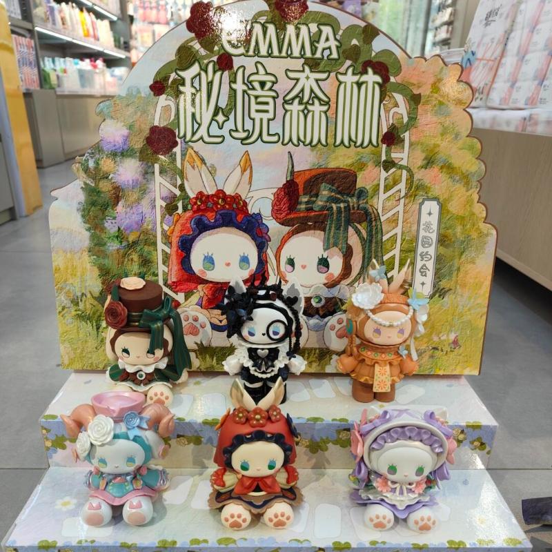 Emma Tajemná lesní zahrada Seznamovací série Slepá krabička Hračka Mystery box Roztomilá sbírka panenek Dekorativní ozdoba Dárkové překvapení pro ženy