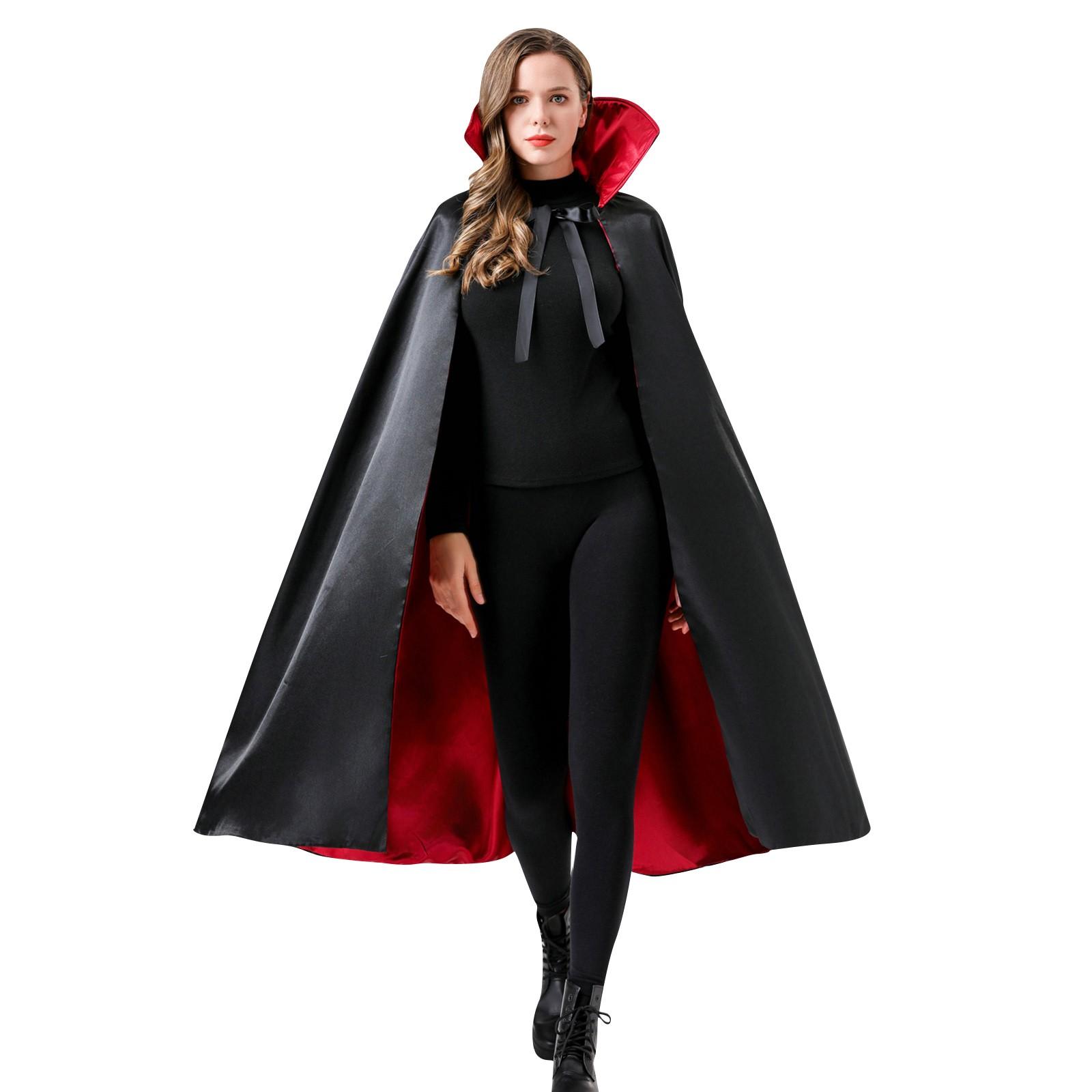 

Плащ для взрослых, костюм для макияжа, реквизит, плащ, пиратский плащ One Size чёрный