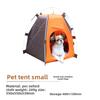 Outdoor Elevated Dog Bed Foldable Raised Pet Cot With Removable Canopy Shade Tent Breathable Dog Bed Carrying Bag Fit For Camping