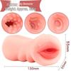 Long Love Inflatable Doll with Fleshlight and Mouth Masturbator for Men