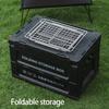 Stainless Steel Dish Drainer Basket Detachable Storage Organizers for Outdoor Camping Hiking Picnics Kitchen Accessories
