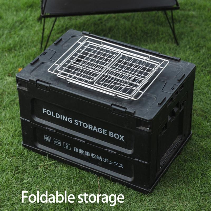 Stainless Steel Dish Drainer Basket Detachable Storage Organizers for Outdoor Camping Hiking Picnics Kitchen Accessories