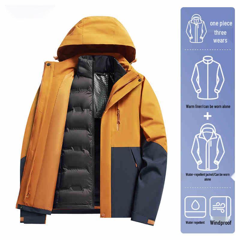 

Женская пуховая куртка Woodpecker Purple Stormproof 3-в-1 - Тренд Осень/Зима 2024 4XL