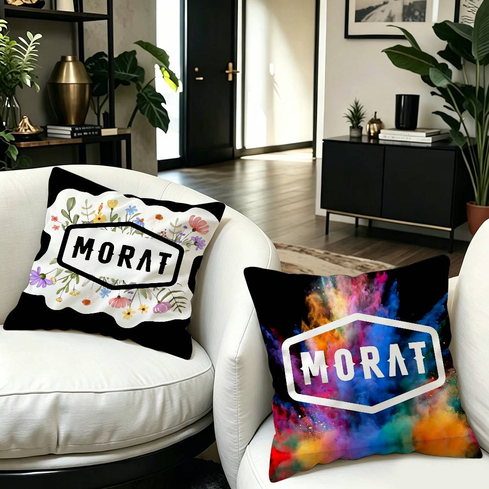 M-Morat Band Cushion Cover Pillowcase Upholstery Sofa Throw Pillow Home Decor Pillowcas