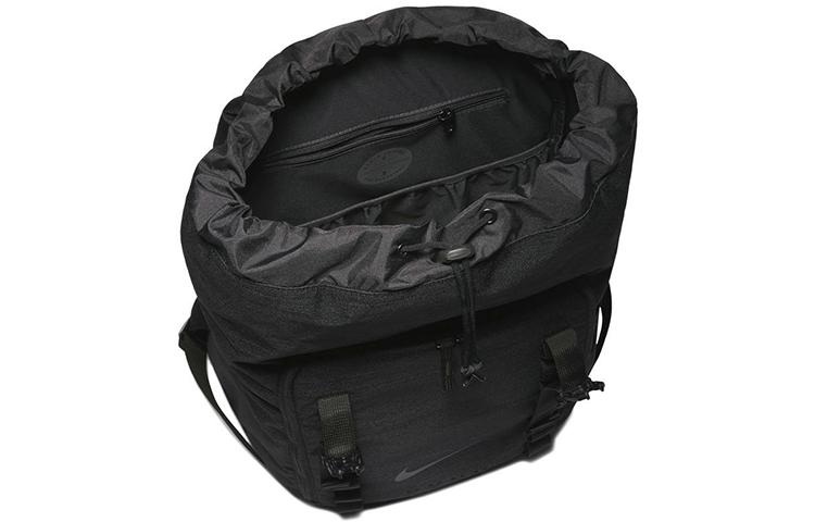 Nike Polyester Backpack Regular Unisex Black BA5449-010