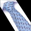 Men's 7.5cm Jacquard Polyester Striped Tie for Formal Business or Interviews