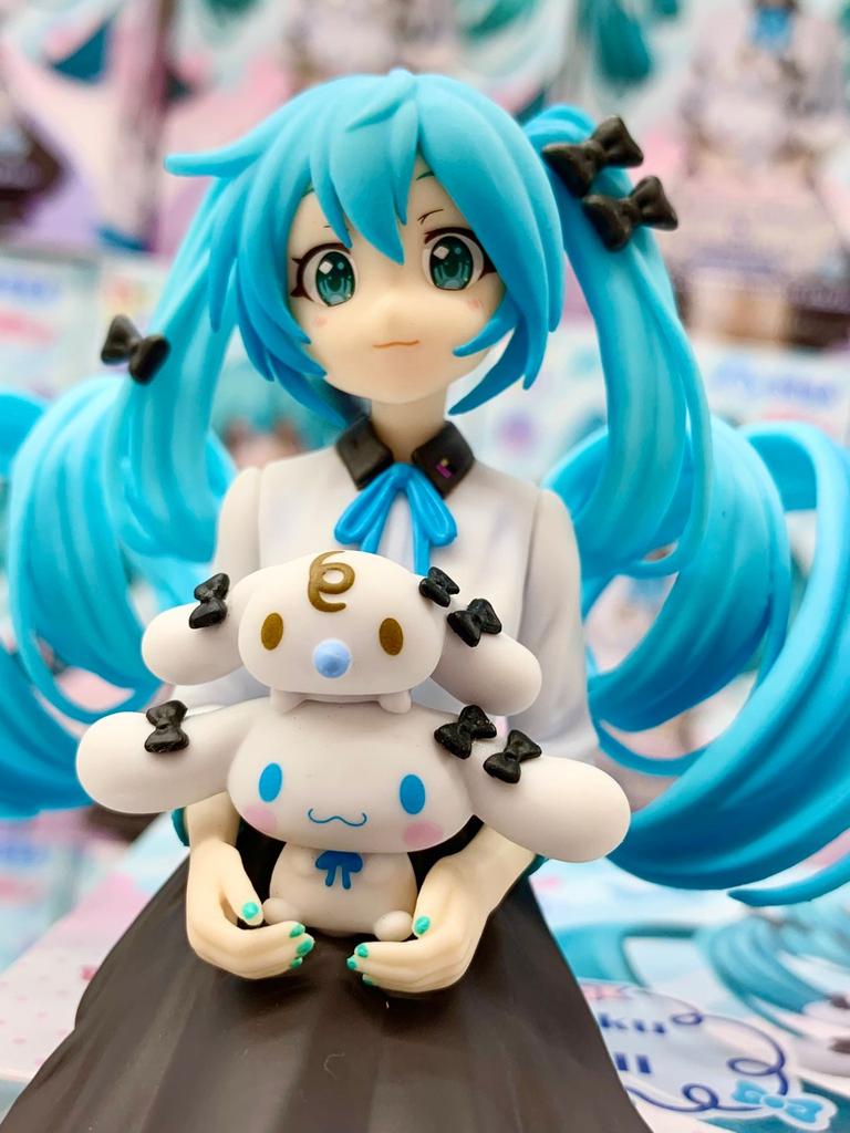 13cm/5.12in Anime Hatsune Miku Big Eared Dog Instant Noodle Doll Peripheral Models Decorative Decorations Children Gift