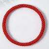 2025-Year-Old Red Rope Bracelet Female Birth Year Handmade Braided Rope Charm Corn Knot Carrying Strap 0.5