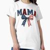 Mama Dada Mini T-shirts assortis pour la famille américaine du 4 juillet T-shirt Unisexe