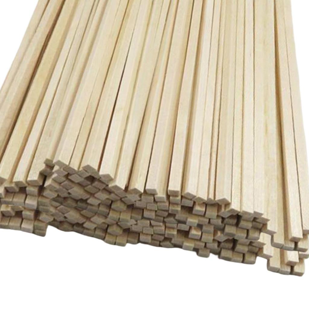 50 Count Wood Sticks for Crafting Projects