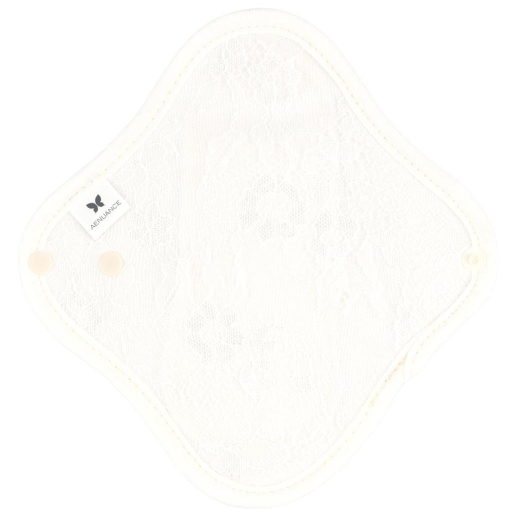 AENUANCE Cloth Pads for Mild Urinary 2cc Pattern Incontinence, Thin, Absorbent, Capacity, SS, Non-Waterproof, No. 207, AESST-207