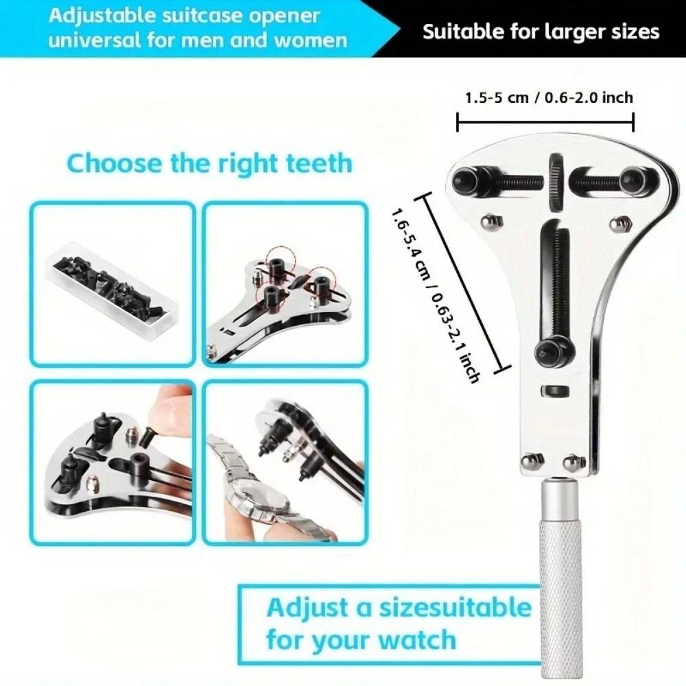 147Pcs/Set Durable Watch Strap Band Link Pin Plier Precise Watchband Removal Tool Spring Bar Tool