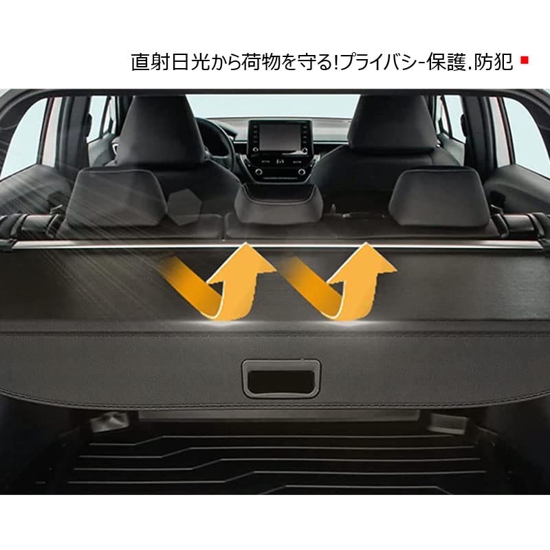 MEKOMEKO New Toyota Corolla Cross Tonneau Cover with Luggage Roller Privacy High Temperature Cover with Leather and Aluminum 1 Compatible with the New