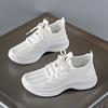 2025 summer ins Korean version of the new fly-woven women's shoes student sports running casual shoes breathable height-increasing shoes F987