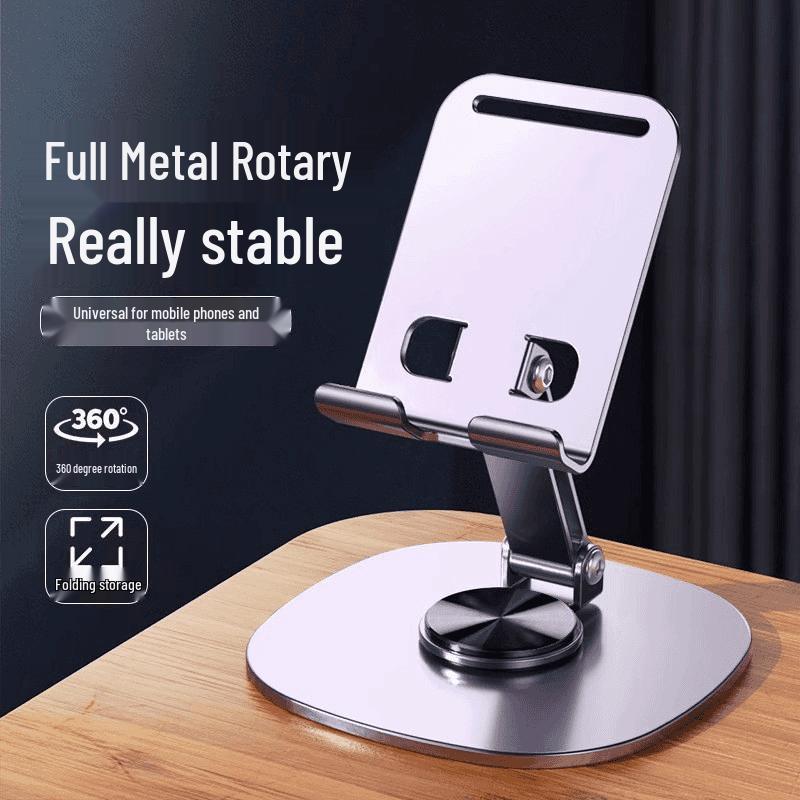 

360° Rotating Foldable Phone & Tablet Holder - Perfect for Binge-Watching
