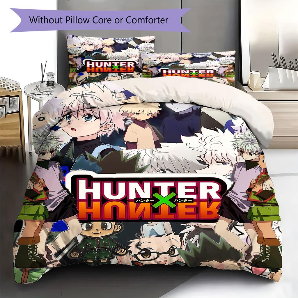 Sada povlečení s loveckým vzorem Přikrývka Povlak na přikrývku Povlak na polštář Domácí dekorace Dárek k narozeninám (1 * povlak na peřinu + 2 * povlak na polštář, bez jádra)