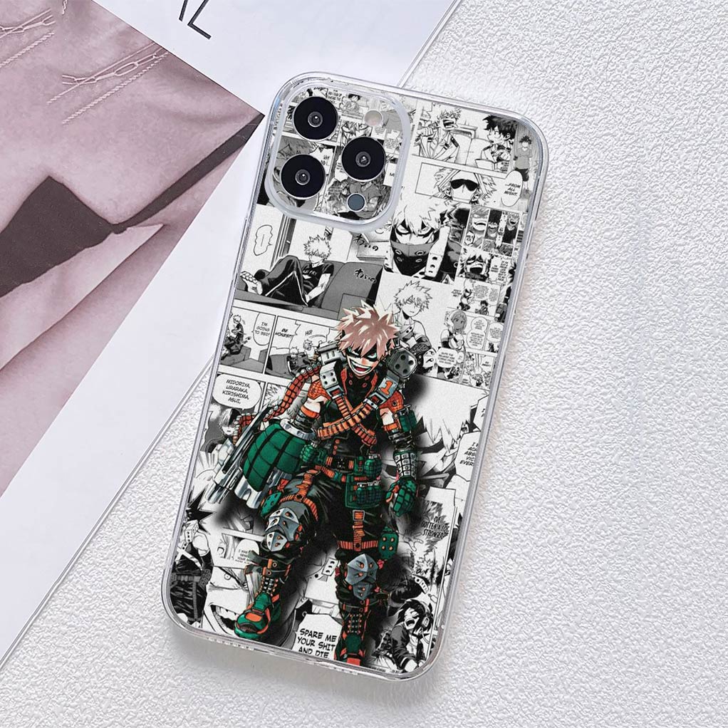 Midoriya Izuku My Hero Academia Phone Cover for Motorola Moto G13 G14 G53 G54 G62 G72 G82 G84 E13 E20 G42 G32 G23 G22 Soft Case