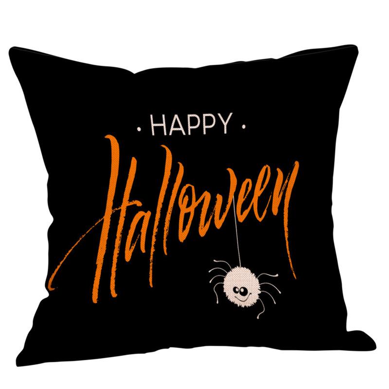 Stylish Halloween Sofa Throw Pillow Cover with Creative Backrest Design