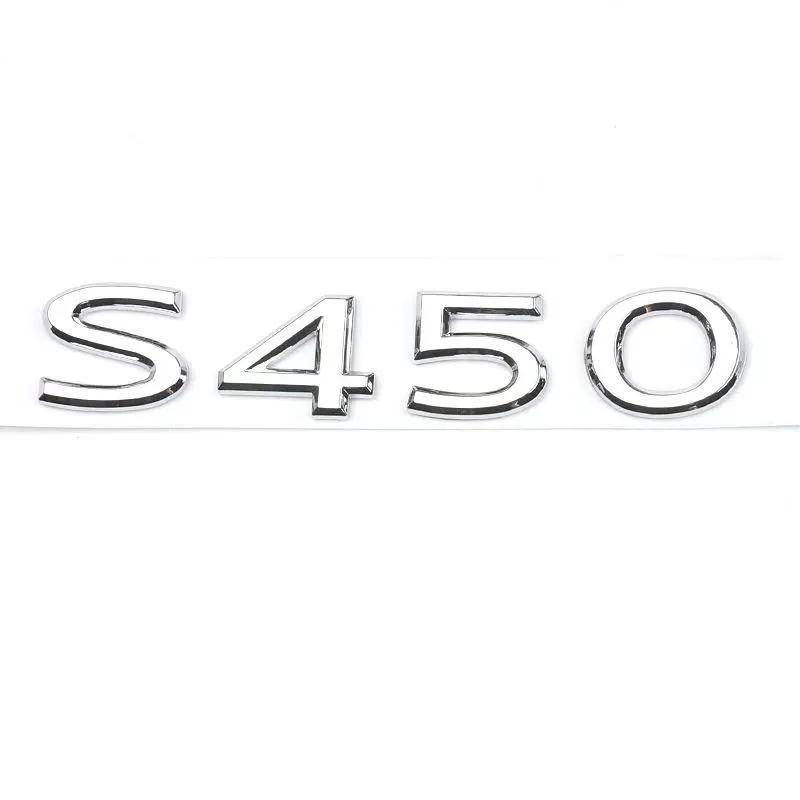 לוגו אותיות חדש לרכב S400 S580 S600 S680 GLS600 680 עבור מרצדס בנץ MAYBACH תא מטען אחורי מדבקה אביזרים תג סמל AH8